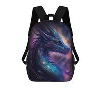 sinyumoney Galactic Dragon Portrait Rucksack Travel College Rucksack Backpacks for Campus Outdoor Travel Sports 17inch