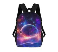 sinyumoney Galactic Dreams Backpack School Business Laptop Rucksack Bag Unisex Casual Daypack for Teenage Girls Boys Women Men 17inch
