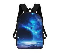 sinyumoney Galactic Dreamscape -35 School Backpack for Girls Backpack Water Repellent Casual Daypack Lightweight Rucksack Boy Girl School Backpack 17inch