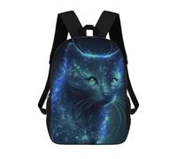 sinyumoney Galactic Feline Majesty -1 School Backpack Water Resistant Travel Backpack Computer Bag - Perfect for Travel, Work And Daily Use 17inch