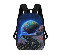 sinyumoney Galactic Highway to Nowhere Rucksack Rucksack Casual Daypacks School Work Travel Bag- Perfect for Travel, Work And Daily Use 17inch