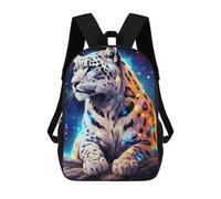 sinyumoney Galactic Leopard Majesty -3 Kids Backpacks Children Bag,Anime Bag,Large Capacity Kids Backpack, 3D Printed Children's,Student Schoolbag,Kids Boys Girls School Bag 17inch