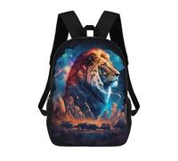 sinyumoney Galactic Lion Majesty -12 School Backpack Work Business College School for School/Work/Travel 17inch
