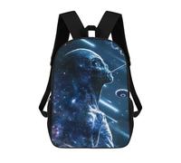 sinyumoney Galactic Mind Smoking Backpack Schoolbags for Boys Girls Casual Sport Daypack Elementary Primary Large Capacity Bookbags 17inch