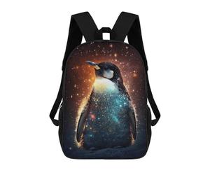 sinyumoney Galactic Penguin Art Print-1 Backpack School Work Business College School for Men, Women & Teenage Boys 17inch