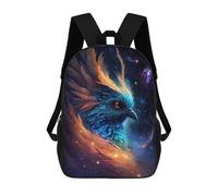 sinyumoney Galactic Phoenix Art Print -4 Rucksack Lightweight Airport College Students Back Pack- Perfect for Travel, Work And Daily Use 17inch