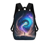 sinyumoney Galactic Portal Adventure Rucksack Business Laptop Rucksack Bag Unisex Casual Daypack for Girls Boys Teenage 17inch