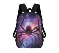 sinyumoney Galactic Spider Beast Backpack School Bag Secondary Causal Travel High School Bags for Campus Outdoor Travel Sports 17inch