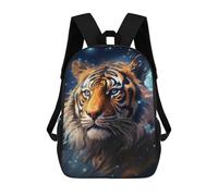 sinyumoney Galactic Tiger Majesty -7 School Backpack Travel College Rucksack Backpacks for Teenage Girls Boys Women Men 17inch