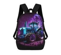 sinyumoney Galactic Tractor Adventure-14 Backpack School Bag Water Resistant School Bag Business Backpack for Boys/Girls/Teenagers 17inch