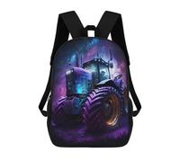 sinyumoney Galactic Tractor Adventure-21 Rucksack Water Resistant Travel Backpack Computer Bag for Teenage Girls Boys Women Men 17inch