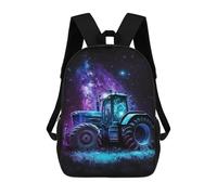 sinyumoney Galactic Tractor Adventure-3 Backpack School Bag Computer Rucksack for School/Work/Travel for Camping Outdoor Adventures And Daily Travel 17inch