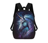 sinyumoney Galactic Unicorn Art Print-9 Backpack School Bag Computer Rucksack for School/Work/Travel for Camping Outdoor Adventures And Daily Travel 17inch