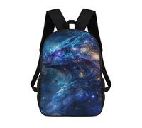sinyumoney Galaxy Dragon Overlord Backpack School Bag Large School Backpack for Boys for Teenage Girls Boys Women Men 17inch