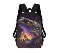 sinyumoney Galaxy Toad Frog School Bags Water Resistant Travel Backpack Computer Bag - Perfect for Travel, Work And Daily Use 17inch