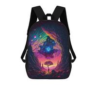 sinyumoney Galaxy Tree Backpack School Bag Rucksack for Girls Boys Backpacks Large Capacity Kids Back Pack Lightweight School Bags for Children Students 17inch