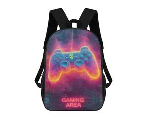 sinyumoney Gaming Area Neon Sign-1 School Bags Large Water Resistant Laptop Backpack - Perfect for Travel, Work And Daily Use 17inch