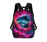 sinyumoney Gateway to The Cosmos Backpack School Bag Lightweight Airport College Students Back Pack for Men, Women & Teenage Boys 17inch