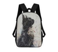 sinyumoney Gaze of Wonder School Backpack Water Resistant Travel Backpack Computer Bag for School/Work/Travel 17inch