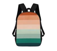 sinyumoney Geometric Collage E School Bags Secondary Causal Travel High School Bags for School/Work/Travel 17inch