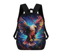 sinyumoney Geometric Eagle School Backpack for Girls Backpack Water Repellent Casual Daypack Lightweight Rucksack Boy Girl School Backpack 17inch