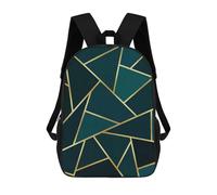 sinyumoney Geometric Planes VI Kids Backpack Girls 3D School Bags, Children's Rucksack Toddler Schoolbag,Casual Daypacks Fashion Bookbag Bag 17inch