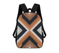 sinyumoney Geometric Traces 1 3D Printed Kids Backpacks Boys Fashion School Bag Travel Backpacks School Bags for Boys Elementary School Students 17inch