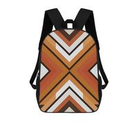sinyumoney Geometric Traces 2 School Bag Bookbag 3D Printed Children's Backpacks for Kids Boy Girl Book Bags Kids School Bag Travel Rucksacks 17inch