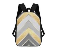 sinyumoney Geometric Traces 3 Backpack School Daypacks Business Backpack Water Resistant Bookbag for Teenage Girls Boys Women Men 17inch
