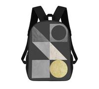 sinyumoney Geometry XV Backpack 3D Printed School Bag For Boys High Capacity Travel Backpacks Book Bags Boys School Bag Mochila 17inch