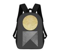 sinyumoney Geometry XX Backpack School Large Water Resistant Laptop Backpack for Teenage Girls Boys Women Men 17inch