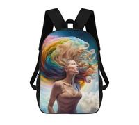 sinyumoney Get Lost Backpack School Bag Rucksack Casual Daypacks School Work Travel Bag for Men, Women & Teenage Boys 17inch