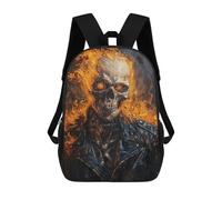 sinyumoney Ghost Rider Art Print School Bags Large Water Resistant Laptop Backpack - Perfect for Travel, Work And Daily Use 17inch