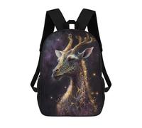 sinyumoney Giraffe Enchantment Backpack School Lightweight Casual Daypack School Backpacks for Men, Women & Teenage Boys 17inch