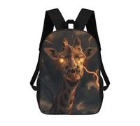 sinyumoney Giraffe Lighting Fantasy Backpack School Bag Water Resistant Travel Backpack Computer Bag for Girls Boys Teenage 17inch