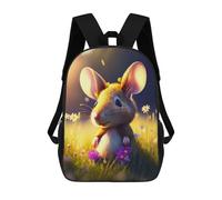 sinyumoney Glowing Garden Mouse Rucksack Computer Rucksack for School/Work/Travel for Camping Outdoor Adventures And Daily Travel 17inch