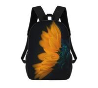 sinyumoney Glowing Sunflower School Bags Water Resistant School Bag Business Backpack - Perfect for Travel, Work And Daily Use 17inch