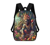 sinyumoney Gods School Bags Large Water Resistant Laptop Backpack - Perfect for Travel, Work And Daily Use 17inch