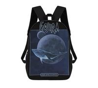 sinyumoney Gojira - From Mars to Sirius Children's Backpacks School 3D Printed Bag Bookbag for Kids Travel Rucksacks Boy Girl Book Bags Kids School Bag 17inch