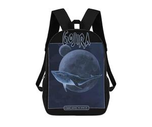 sinyumoney Gojira - From Mars to Sirius Rucksacks 3D Printed Children Backpacks Fashion Casual Daypack Cute Travel Bags Outdoor Casual Daypack for Boy And Girl 17inch