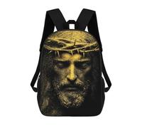 sinyumoney Golden Crown of Thorns Poster Backpack School Work Business College School for Men, Women & Teenage Boys 17inch