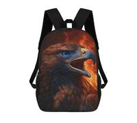 sinyumoney Golden Eagle Portrait School Bags Large Water Resistant Laptop Backpack - Perfect for Travel, Work And Daily Use 17inch