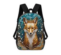 sinyumoney Golden Fox Kitsune Rucksack Computer Rucksack for School/Work/Travel for Teenage Girls Boys Women Men 17inch