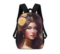 sinyumoney Gorgeous Persephone Backpack School Daypacks Business Backpack Water Resistant Bookbag for Teenage Girls Boys Women Men 17inch