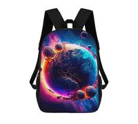 sinyumoney Grand Canyon Backpack 3D Printed Children's School Backpack for Kids High Capacity Travel Rucksacks Book Bags Kids School Bag Back Pack 17inch