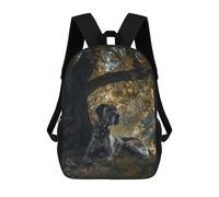 sinyumoney Great Dane Under A Tree Backpack School Bag Lightweight Schoolbag Dayback Bookbag College for Girl, Teen Girls 17inch
