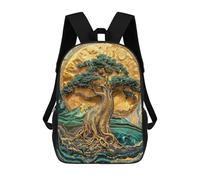 sinyumoney Guardian of The Savannah Rucksack Water Resistant Travel Backpack Computer Bag for Men, Women & Teenage Boys 17inch