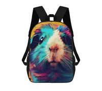sinyumoney Guinea Pig Colorful School Backpack Travel College Rucksack Backpacks for Campus Outdoor Travel Sports 17inch