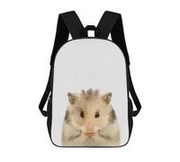 sinyumoney Hamster Backpack School Lightweight Casual Daypack School Backpacks for Men, Women & Teenage Boys 17inch