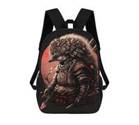 sinyumoney Hedgehog Animal School Backpack Water Resistant Computer Rucksack for Campus Outdoor Travel Sports 17inch